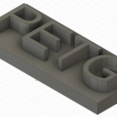Mô hình in thử nghiệm vật liệu PETG (PETG Test Print) cho máy in 3D