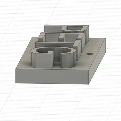 Mô hình in thử nghiệm vật liệu PETG (PETG Test Print) cho máy in 3D