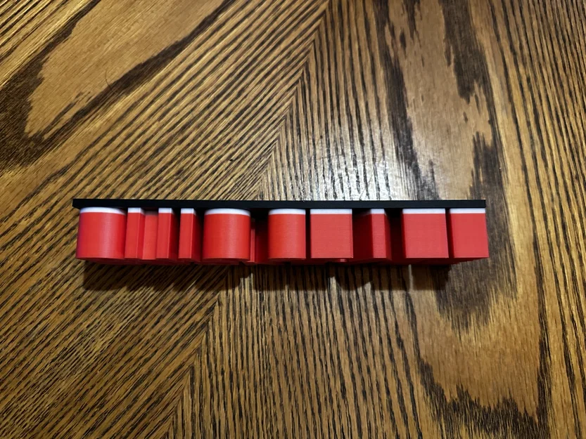 Mô hình 3D trang trí chữ Ohio State Buckeyes cho người hâm mộ - Image 3
