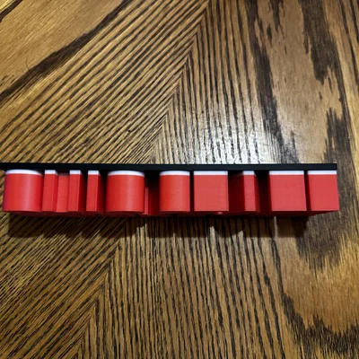 Mô hình 3D trang trí chữ Ohio State Buckeyes cho người hâm mộ