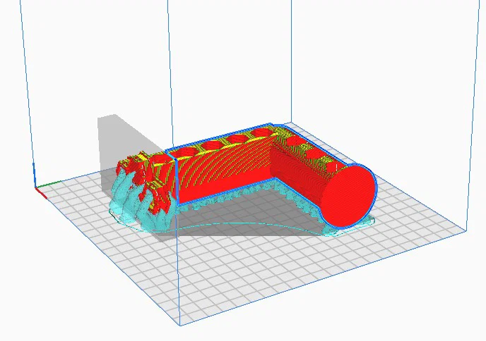 Giá treo cuộn filament gắn tường Honeycomb (Honeycomb wall spool holder) - Image 2