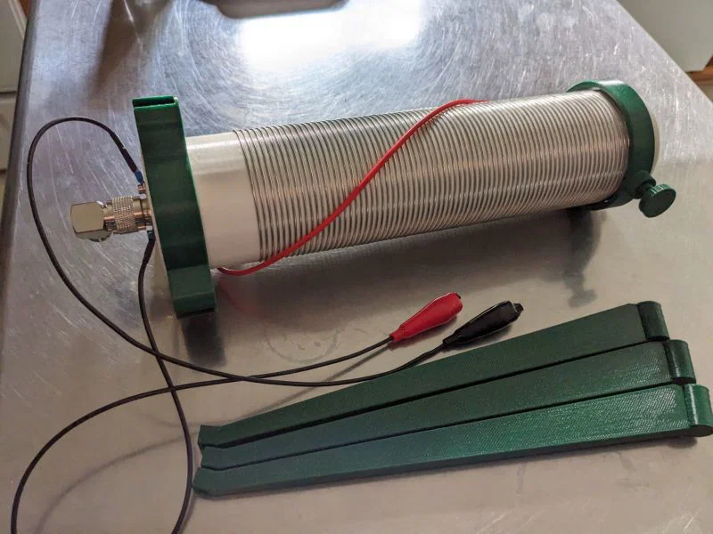 Loading coil anten thẳng đứng di động 123 uH - Image 1