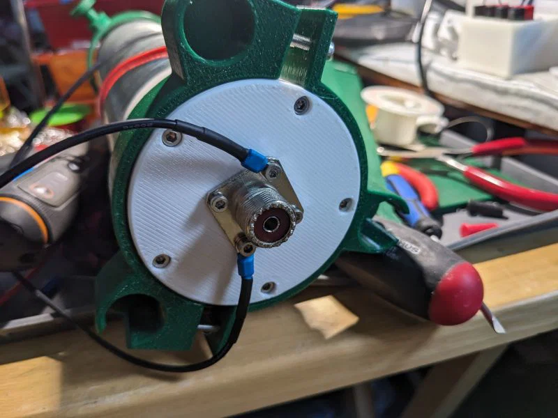 Loading coil anten thẳng đứng di động 123 uH - Image 6