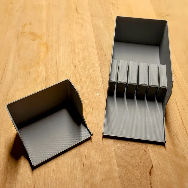 Khay Gridfinity đựng dao (Gridfinity knife bin) - Image 2