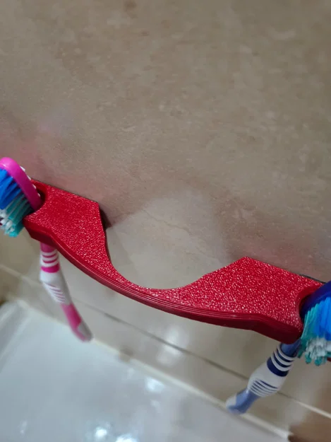 Giá treo bàn chải và kem đánh răng 3D tiện lợi - Image 5