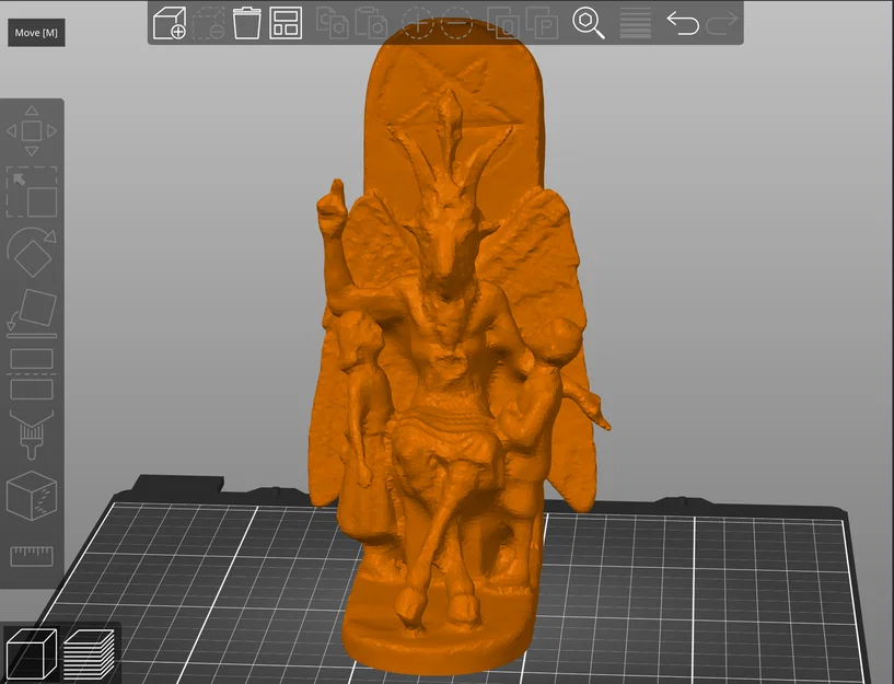 Tượng nhỏ Baphomet (Baphomet Statuette) - Image 2