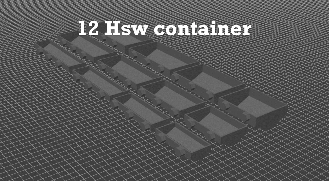 Khay Hsw bin/container - Giải pháp sắp xếp linh kiện cho tường Hsw - Image 2