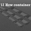 Khay Hsw bin/container - Giải pháp sắp xếp linh kiện cho tường Hsw - Thumbnail 2