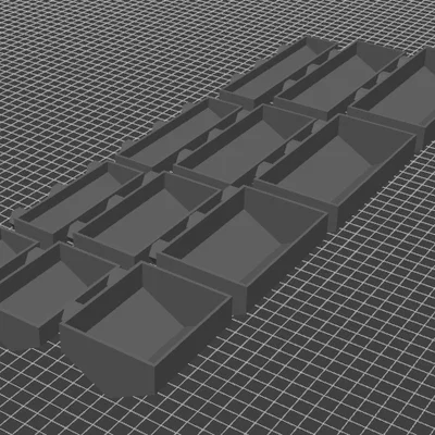 Khay Hsw bin/container - Giải pháp sắp xếp linh kiện cho tường Hsw