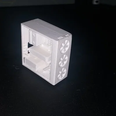 Mô hình PC thu nhỏ in 3D độc đáo trang trí góc máy tính