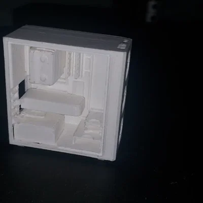 Mô hình PC thu nhỏ in 3D độc đáo trang trí góc máy tính