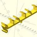 Giá đỡ WAGO 221 gắn thanh ray DIN (phiên bản 3 vị trí) - Thumbnail 1