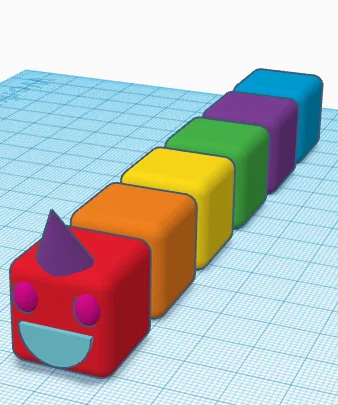 Cuboid dạng articulated – rồng/“thing” articulated (print-in-place) - Image 4