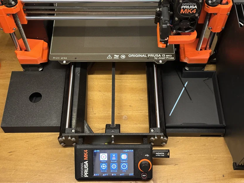Bộ khay chứa rác nhựa và hộp đựng đồ cho Prusa MK4 MMU3 - Image 1