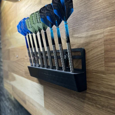 Giá treo phi tiêu gắn tường 3D (Darts Holder) tiện lợi, ngăn nắp