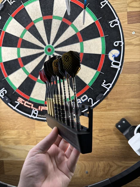 Giá treo phi tiêu gắn tường 3D (Darts Holder) tiện lợi, ngăn nắp - Image 2