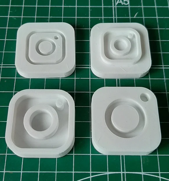 Bộ sưu tập 4 mẫu logo Instagram in 3D cực đẹp và dễ in - Image 1