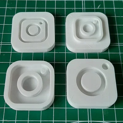 Bộ sưu tập 4 mẫu logo Instagram in 3D cực đẹp và dễ in