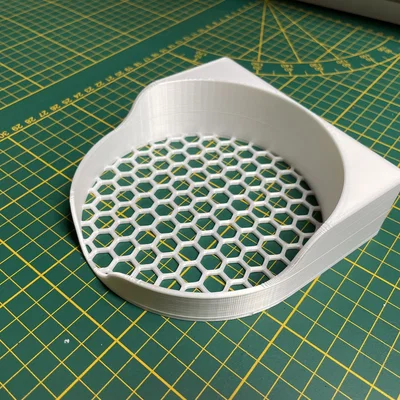 Khay Đựng Đĩa Nhám 125mm Gắn Bảng Treo Skadis IKEA Gọn Gàng