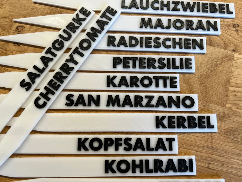 Bảng nhãn cây - Plant Labels (Pflanzenschilder) - Image 2