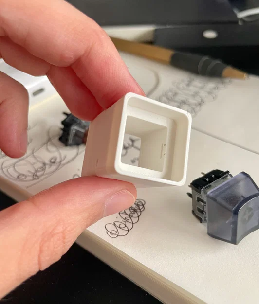 Đồ chơi Fidget phím cơ Cherry MX Double Key Switch độc đáo - Image 3