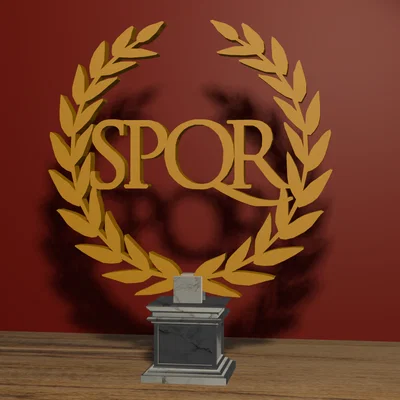 Đế biểu tượng Roman Empire - SPQR
