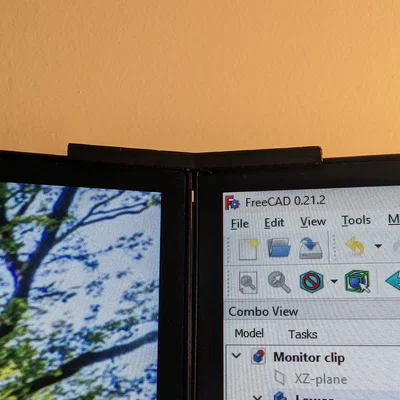 Ngàm kẹp nối 2 màn hình Dell 27 inch (Dual monitor coupler)