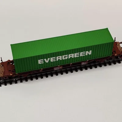 Toa container Green Cargo Lgjns 745/746 tỉ lệ H0 (1:87)