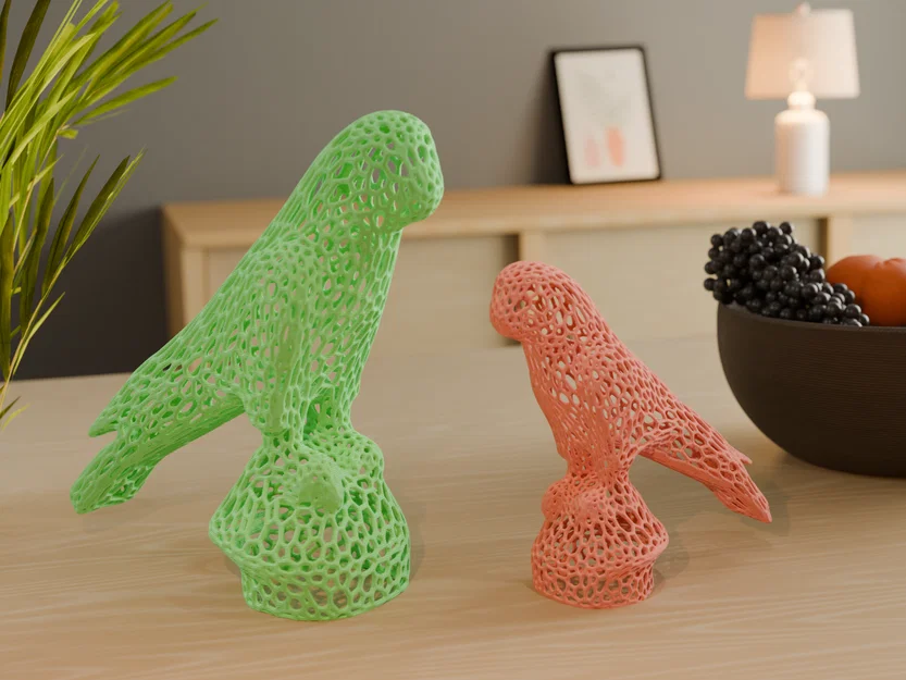 Vẹt Voronoi (Voronoi Parrot) - Image 1