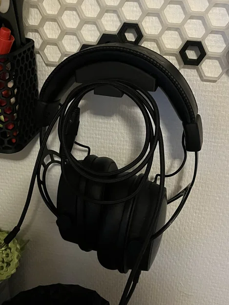 HSW - Móc treo tai nghe kèm giá giữ dây (cable holder) - Image 2