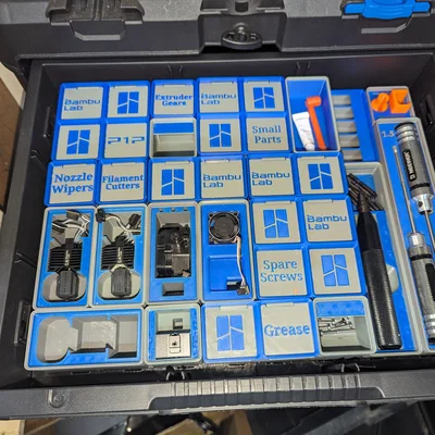 Đế ngăn kéo HART Stack System cho Gridfinity Bins (Baseplates)