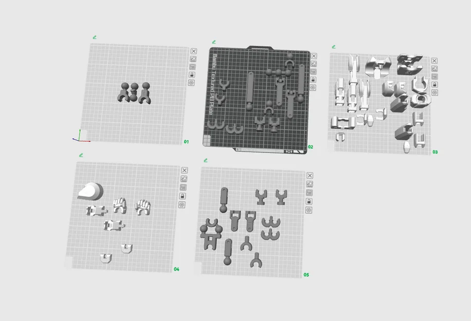 Bộ File 3Mf In 3D Robot Dummy 13 Tối Ưu Hóa (Dummy13 3Mf Files) - Image 1