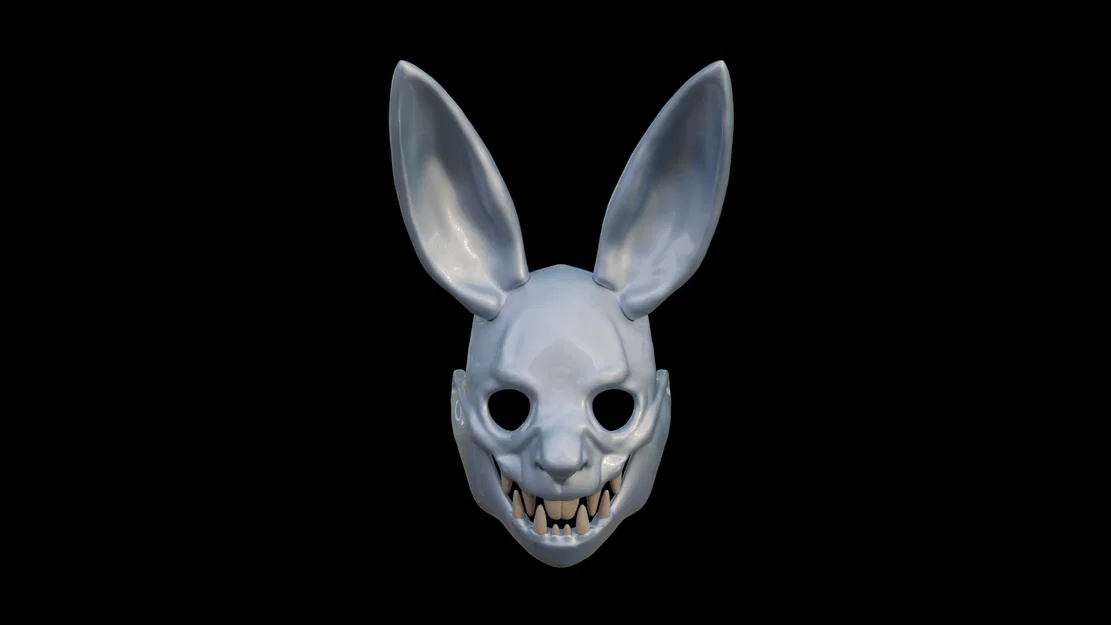 Evil Rabbit – Mặt nạ 3D print - Image 2