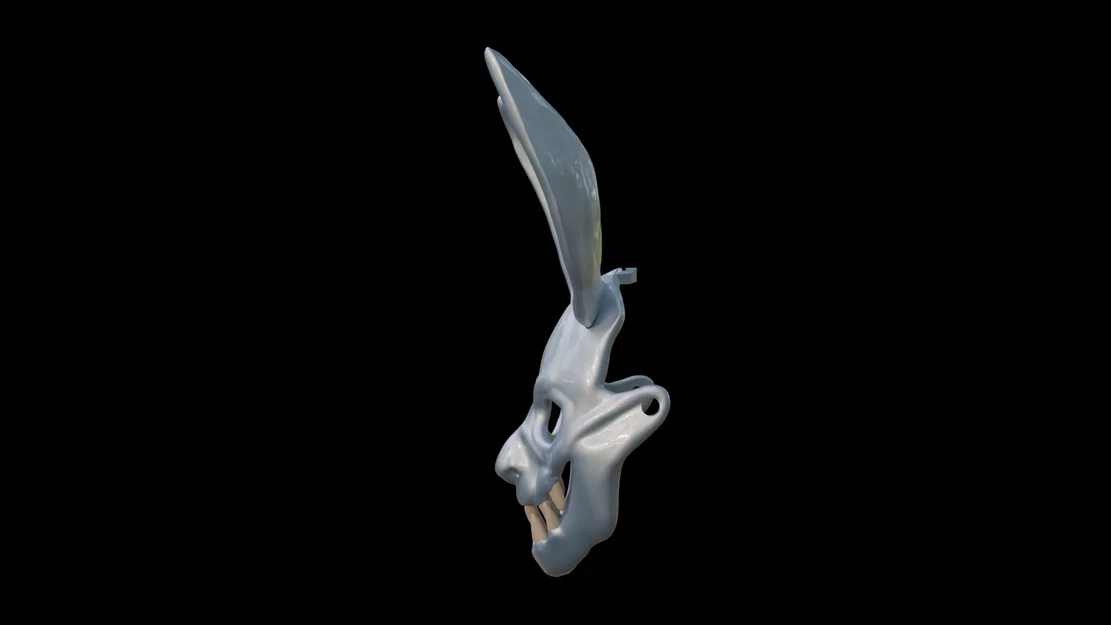 Evil Rabbit – Mặt nạ 3D print - Image 3