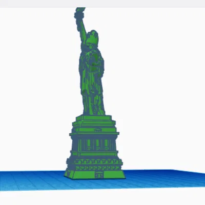 Mô hình 3D độc đáo: Shrek Liberty kết hợp Nữ thần Tự do