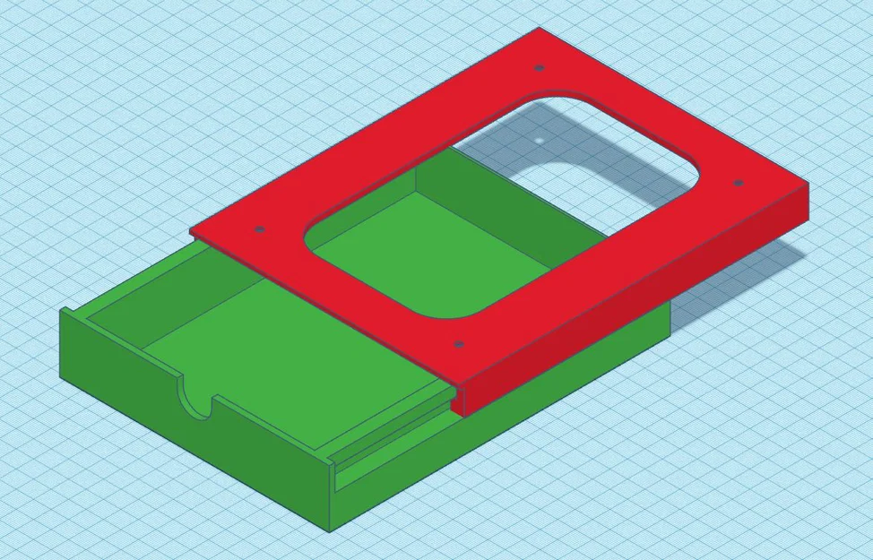 Ngăn kéo thông minh gắn dưới bàn (Under Shelf Drawers) tự in 3D - Image 1