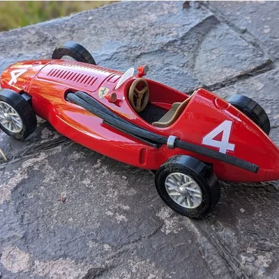 Mô hình xe đua Ferrari 553 1954 in 3D ấn tượng