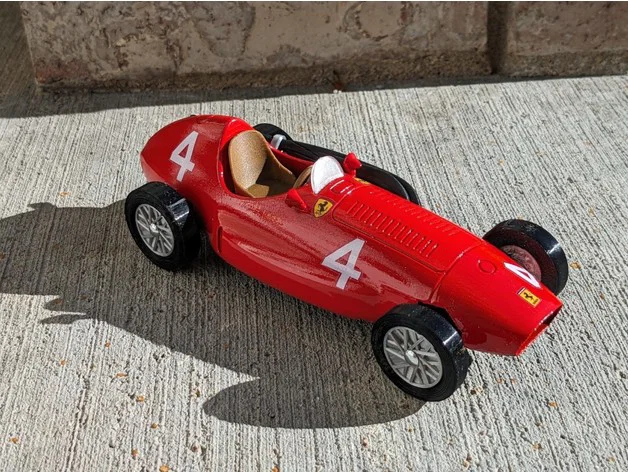 Mô hình xe đua Ferrari 553 1954 in 3D ấn tượng - Image 5
