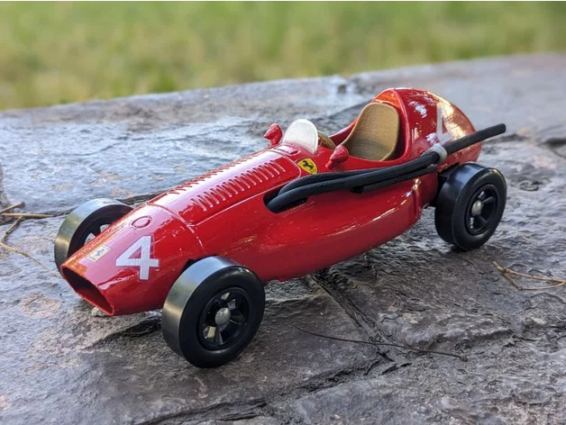 Mô hình xe đua Ferrari 553 1954 in 3D ấn tượng - Image 6