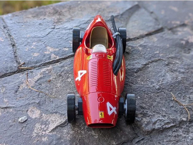 Mô hình xe đua Ferrari 553 1954 in 3D ấn tượng - Image 7