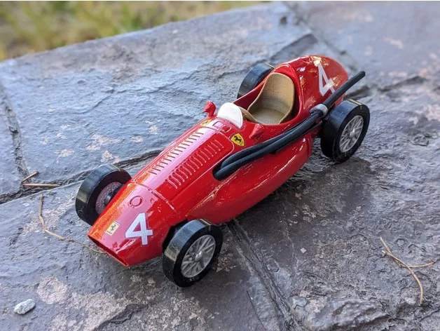 Mô hình xe đua Ferrari 553 1954 in 3D ấn tượng - Image 10