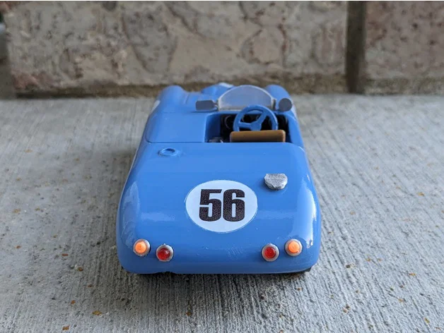 Mô hình in 3D xe đua cổ điển Ferrari 1952 Roadster tinh xảo - Image 5
