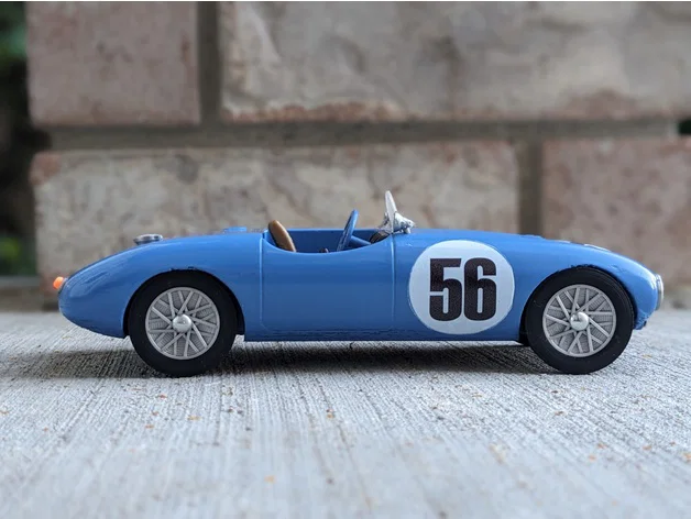 Mô hình in 3D xe đua cổ điển Ferrari 1952 Roadster tinh xảo - Image 6