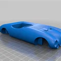 Mô hình in 3D xe đua cổ điển Ferrari 1952 Roadster tinh xảo - Thumbnail 14