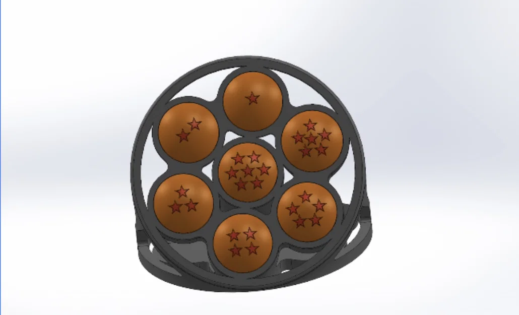 Dragon Ball Z "Dragon balls" – Bộ 7 Viên Ngọc Rồng (bản thu nhỏ) - Image 3
