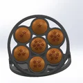 Dragon Ball Z "Dragon balls" – Bộ 7 Viên Ngọc Rồng (bản thu nhỏ) - Thumbnail 3