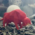 Low-Poly Charging Bull - Thumbnail 2