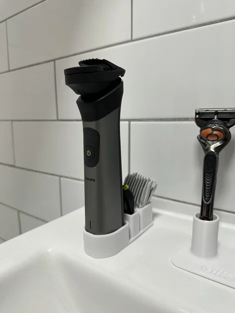 Giá đỡ máy cạo râu Philips Multigroom 7000 in 3D tiện lợi - Image 1
