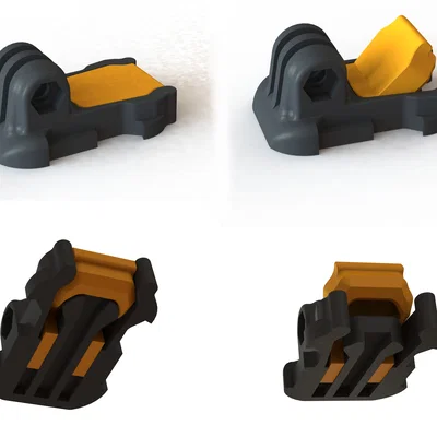 Ngàm GoPro Quick Release Buckle kèm Flexible Locking Tab