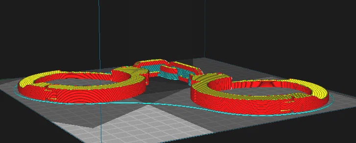 Mô hình còng tay gia cố (Reinforced Handcuffs) in 3D - Image 1